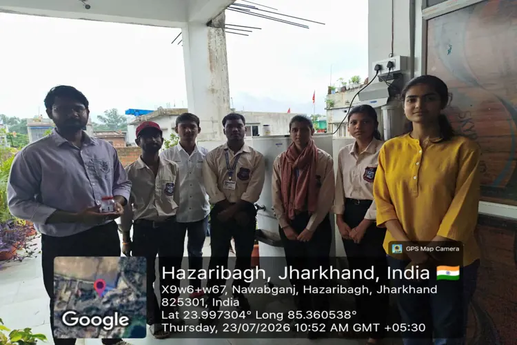 Drinking water collection from our college campus by students of different sources.