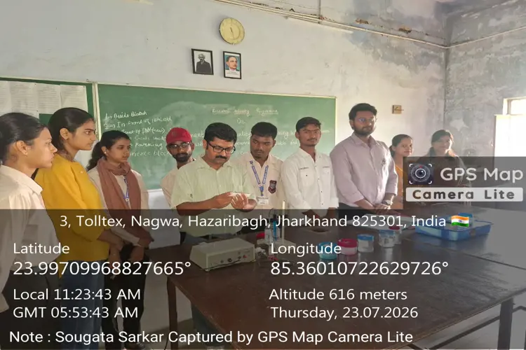 TDS test of collected water samples by students