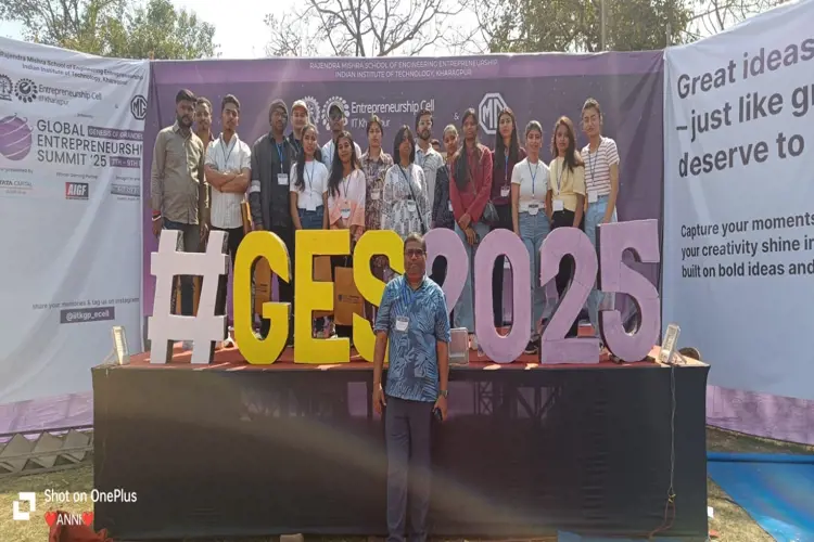 Global Entrepreneurship Summit (GES) at IIT Kharagpur”  BBA STUDENTS PARTICIPATED FROM 7-9 FEB’2025