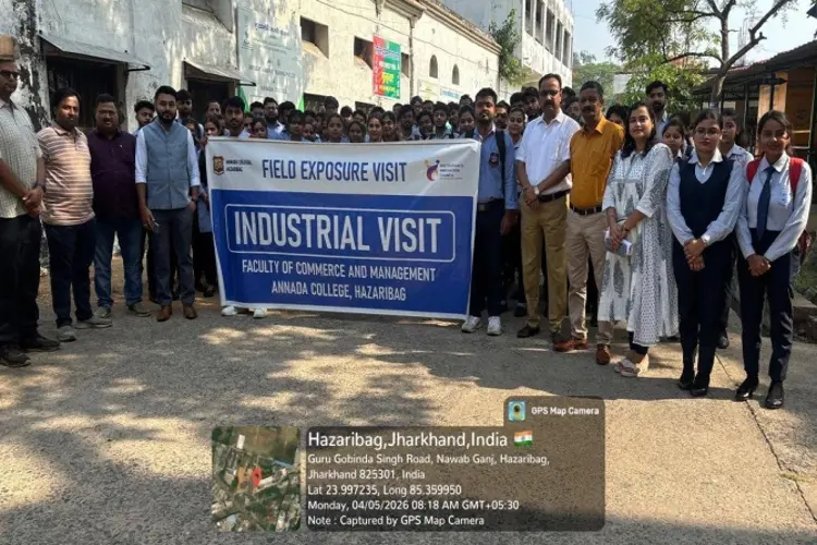 BBA STUDENT’S Industrial Visit to Parle, Ranchi on 04/05/26