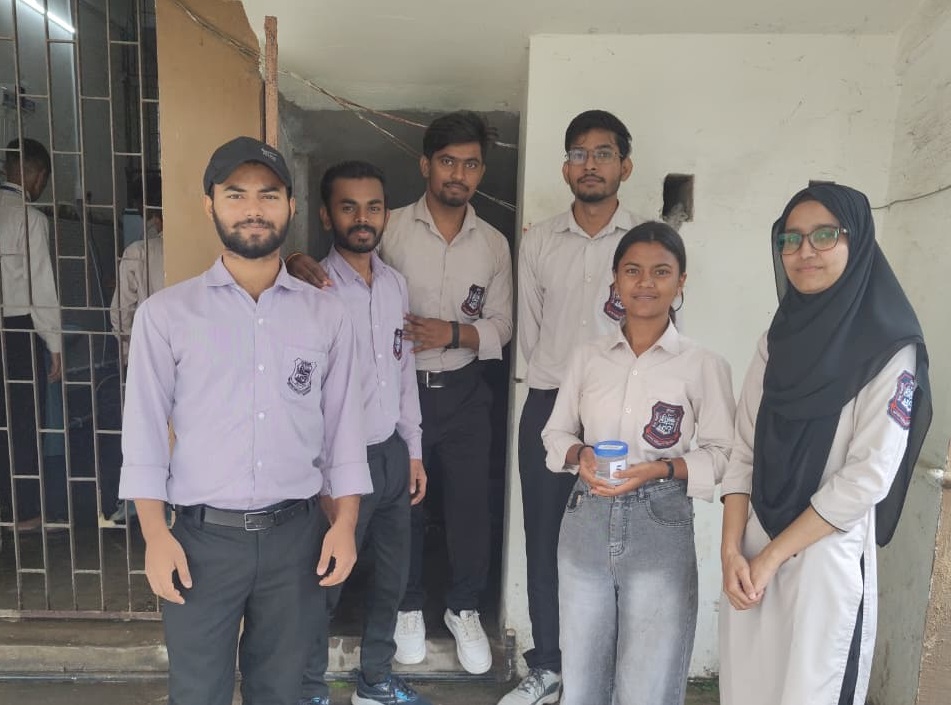 Drinking water collection from our college campus by students of different sources