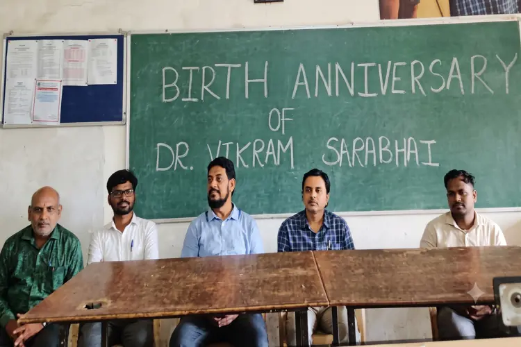 Birth Anniversary of Dr. Vikram Sarabhai Celebrated