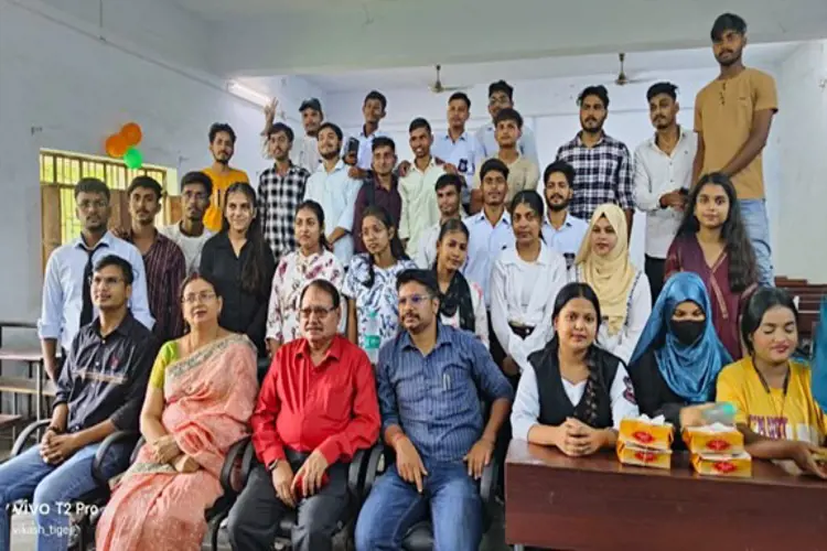 Teachers’ Day celebration by the students of the Department of Political Science