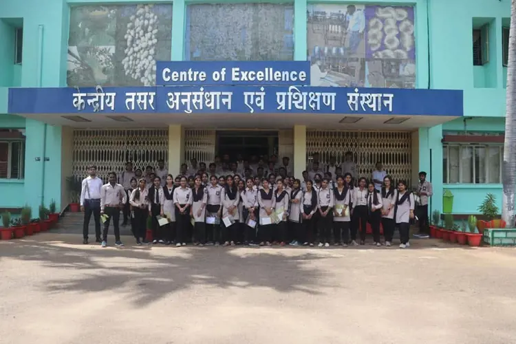 Educational tour to Central Tasar Research & Training institute,Ranchi(2022)